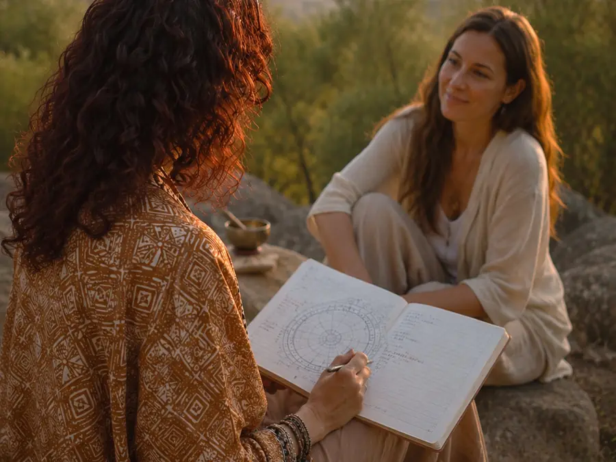 Sesión de astrología con Lara en Laranahata