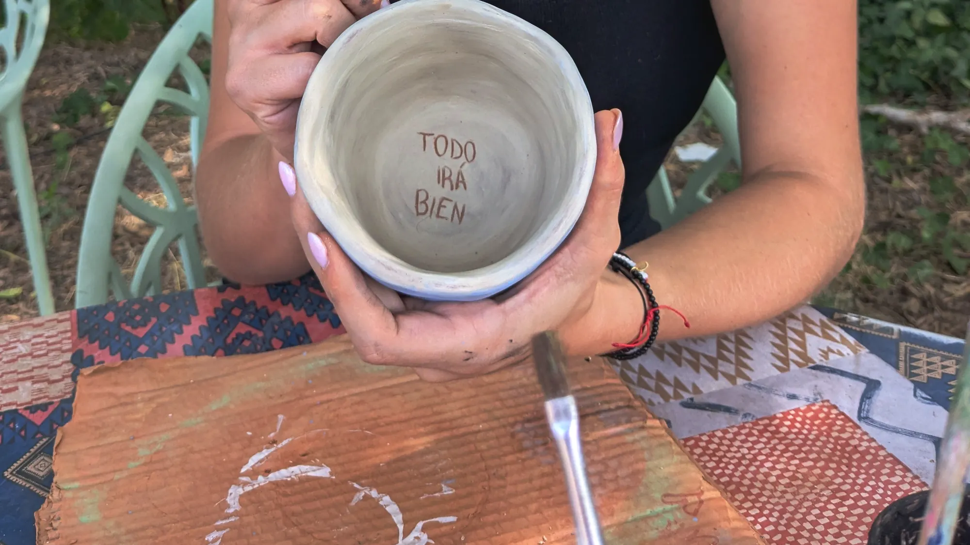 Alquimia del ahora — taller de cerámica en Laranahata