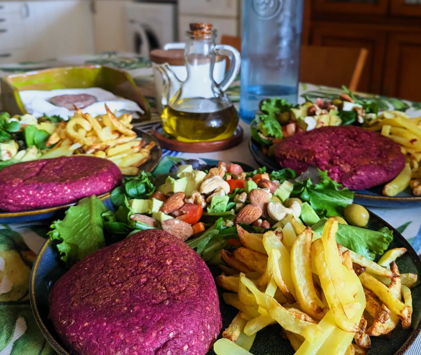 Comida vegetariana casera y de temporada en la masía de Laranahata