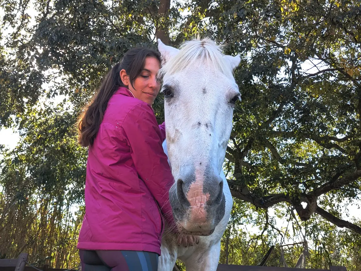 Encuentro con uno de los caballos de Laranahata