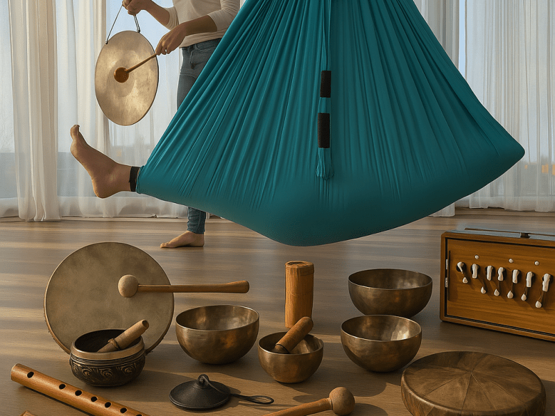 Viaje de sonido en&nbsp;columpio